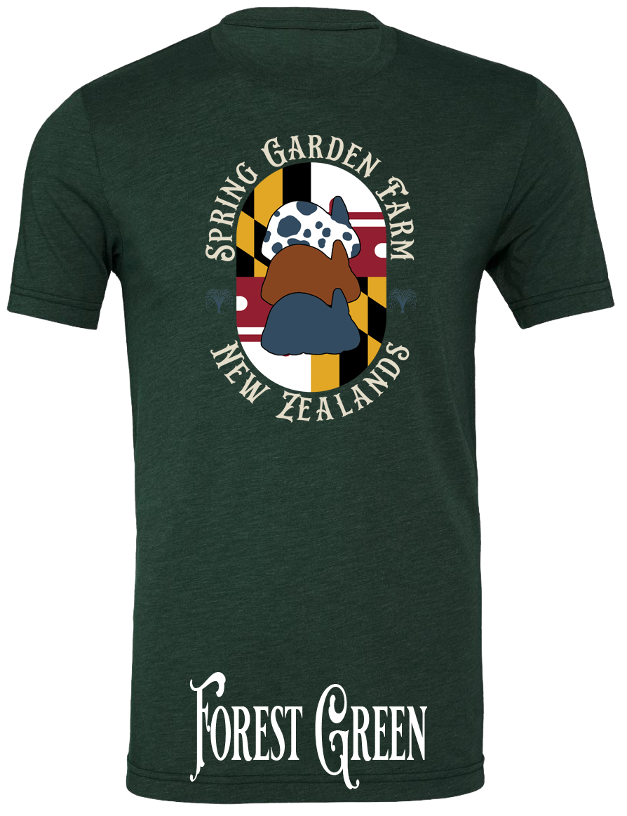 Short Sleeve T-Shirt Spring Garden Farm