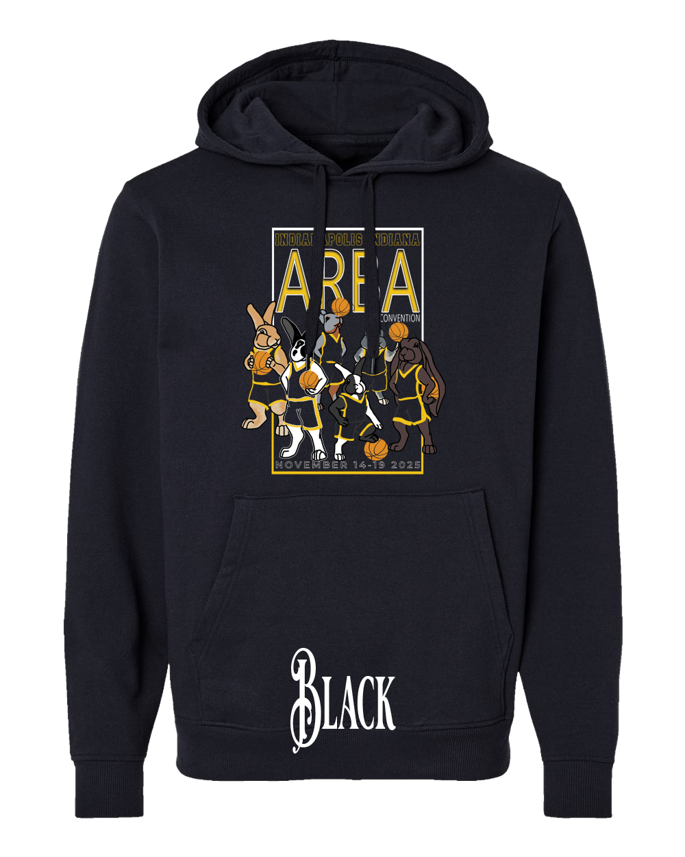 Hoops and Hares PLUS SIZE Hoodie