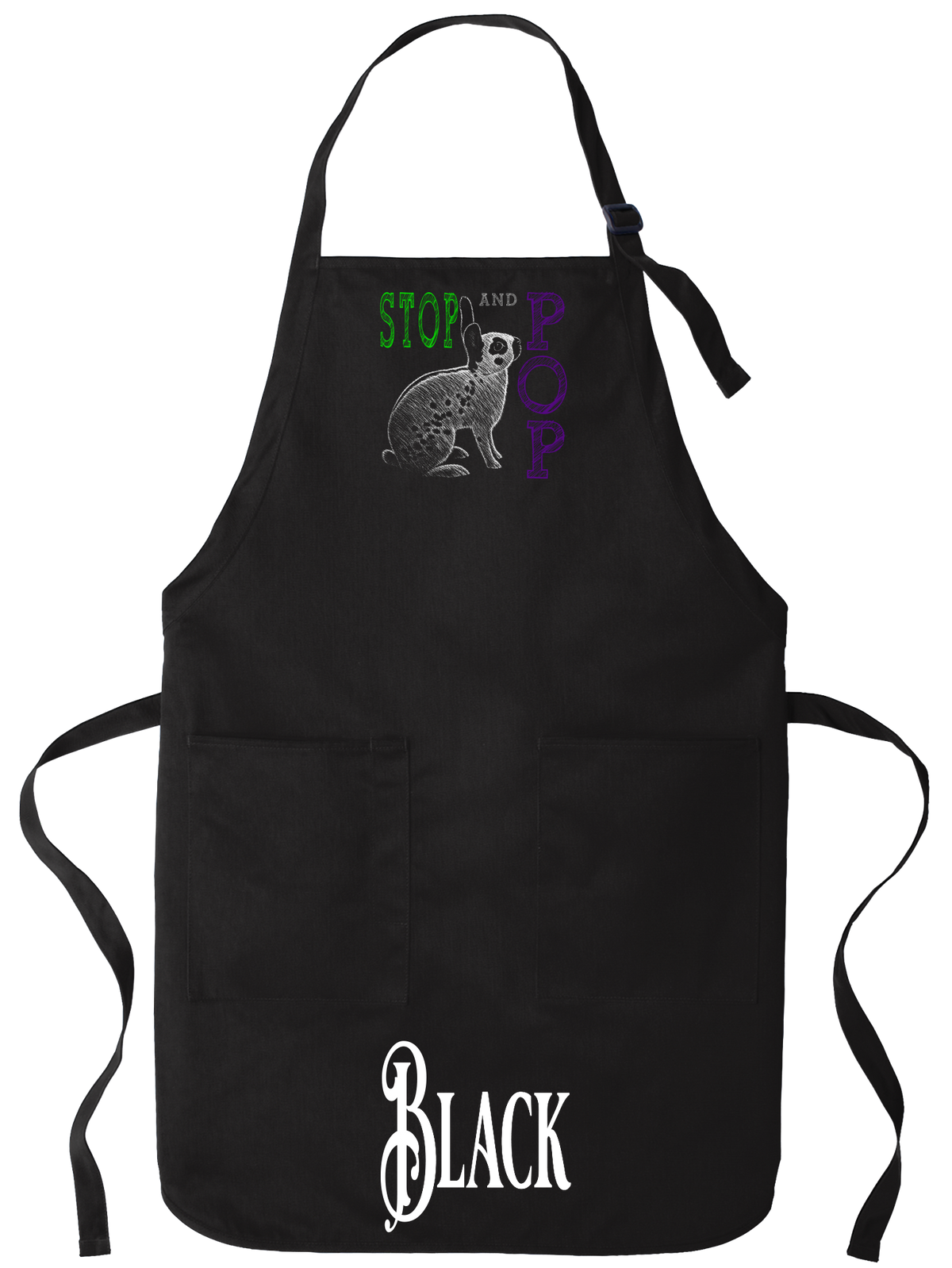 English Spot Stop and Pop Apron