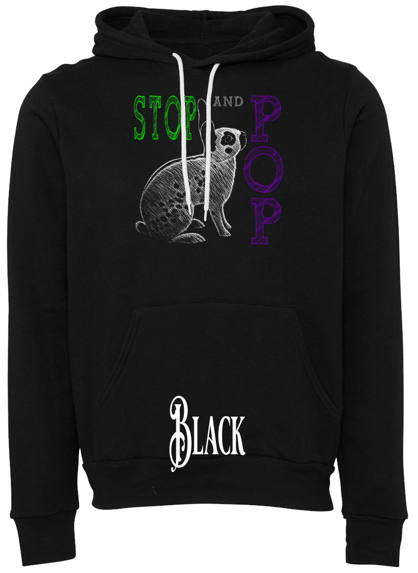 English Spot Stop and Pop Hoodie