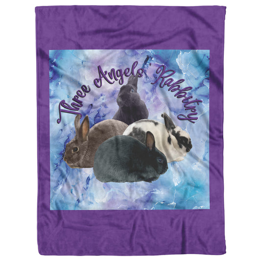 Blanket-Three Angels' Rabbitry