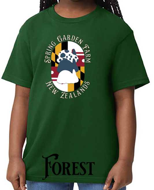 Short Sleeve YOUTH T-Shirt-Spring Garden Farm