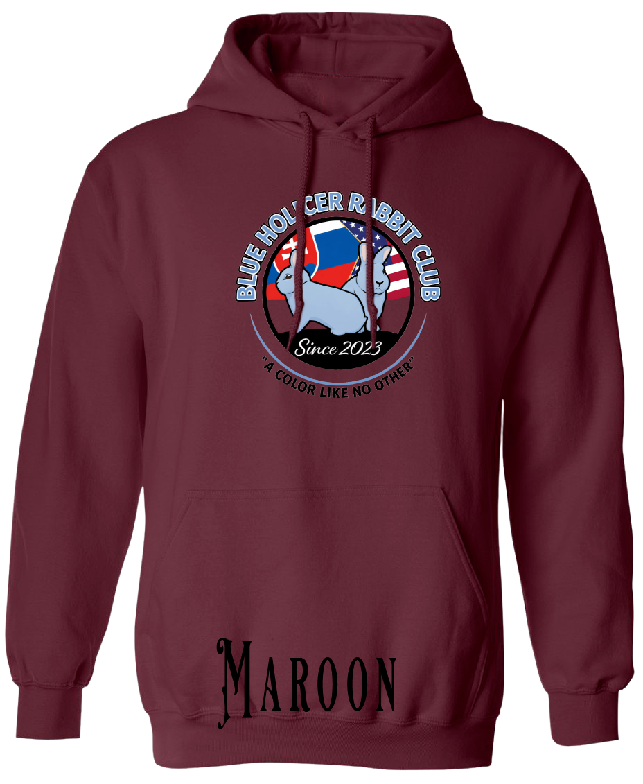 Blue Holicer Logo PLUS SIZE Hoodie