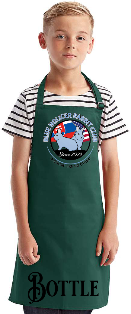 Blue Holicer Logo Apron YOUTH