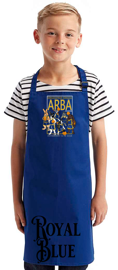 Hoops and Hares Apron YOUTH