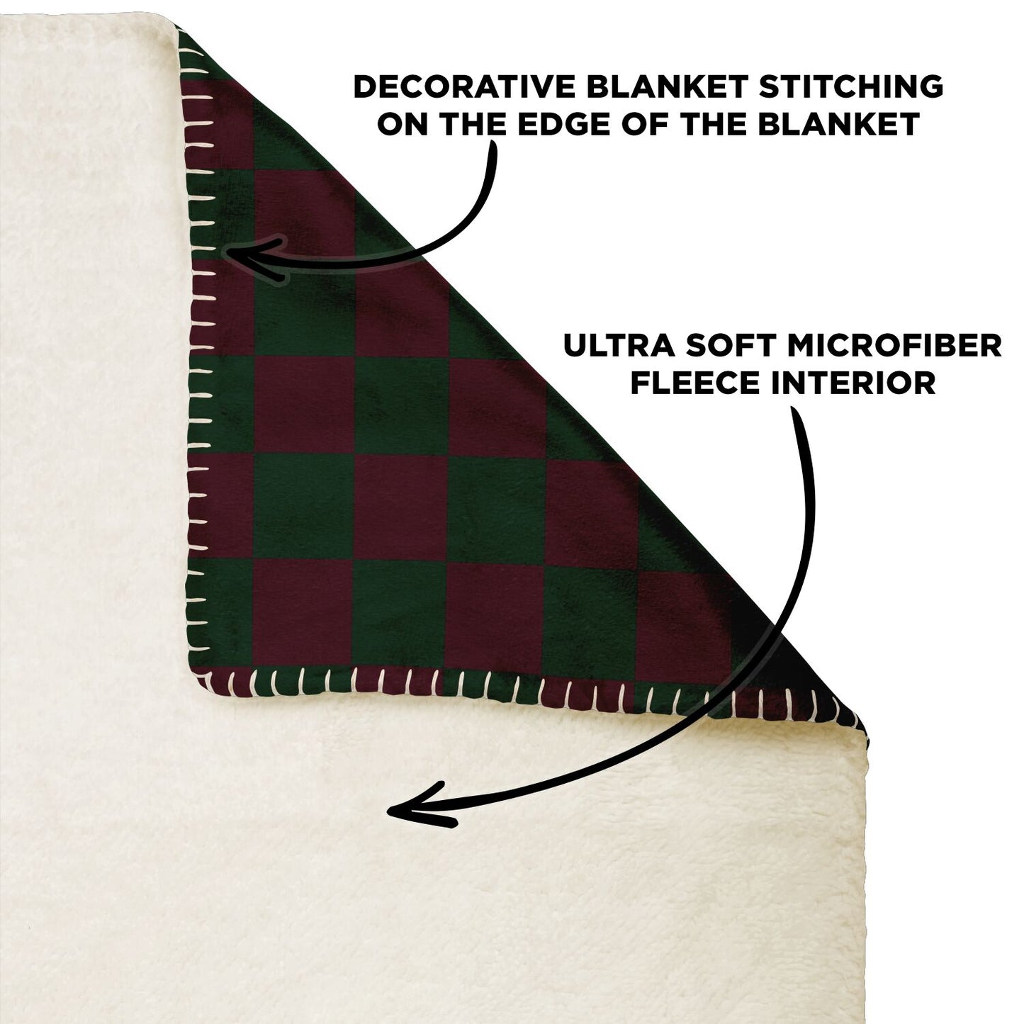 Spring Garden Farm Microfleece Blanket