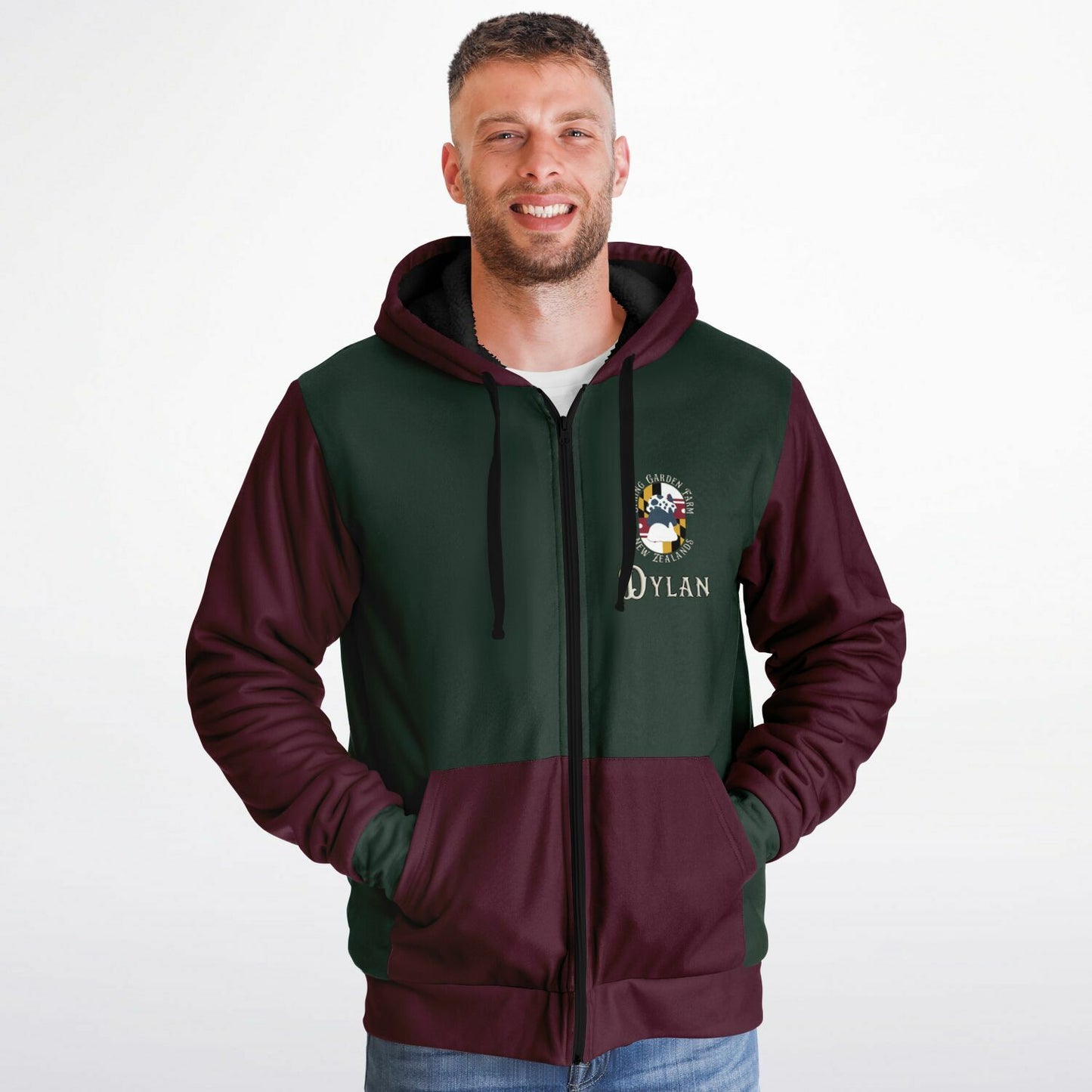 Spring Garden Farm Microfleece Zip up Jacket