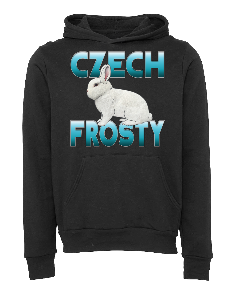 Hoodie- Czech Frosty Blue Ocean