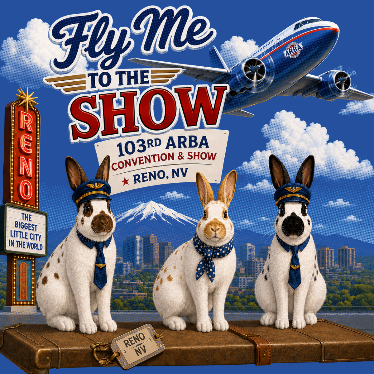 English Spot Fly Me to the Show