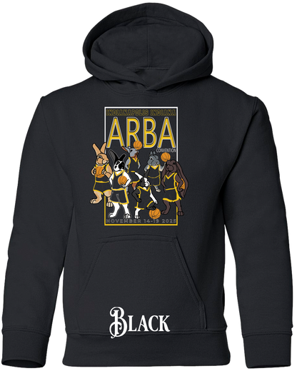 Hoops and Hares YOUTH Hoodie