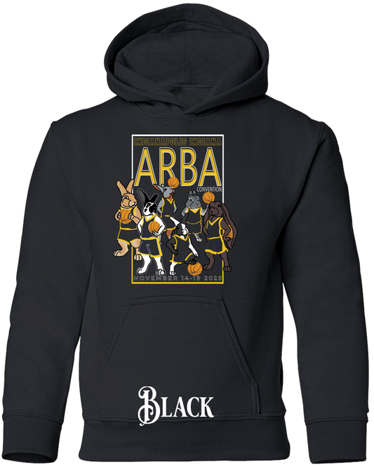 Hoops and Hares YOUTH Hoodie