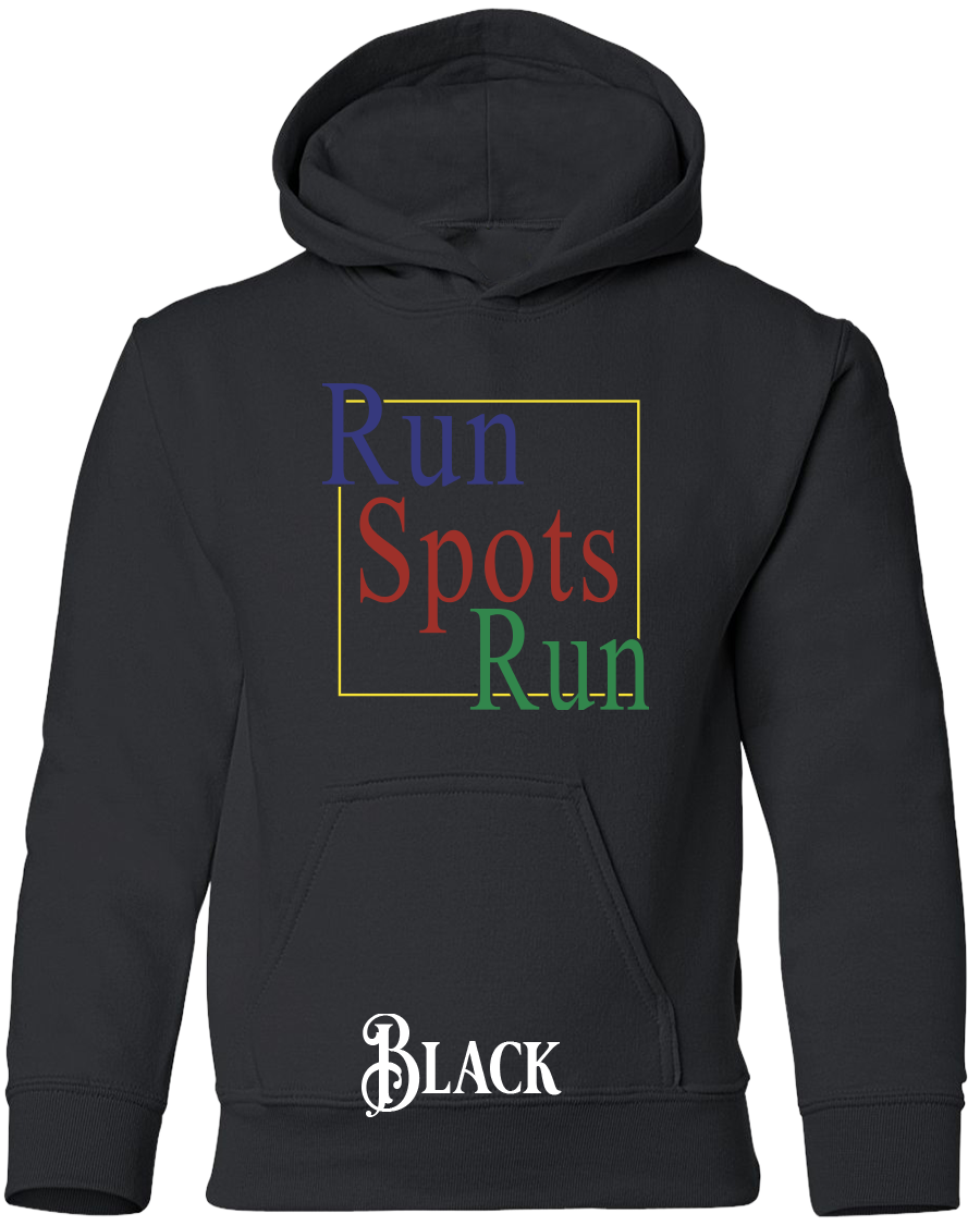 English Spot Run Spots Run YOUTH Hoodie