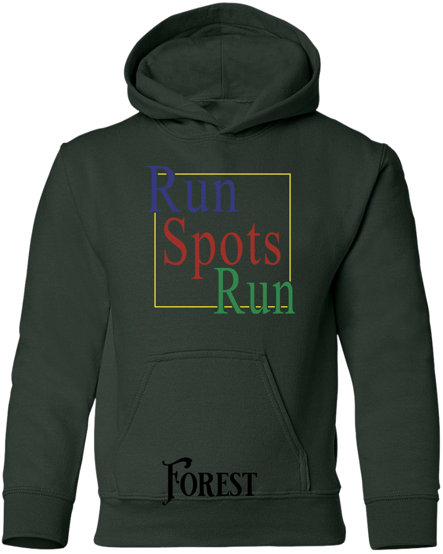 English Spot Run Spots Run YOUTH Hoodie