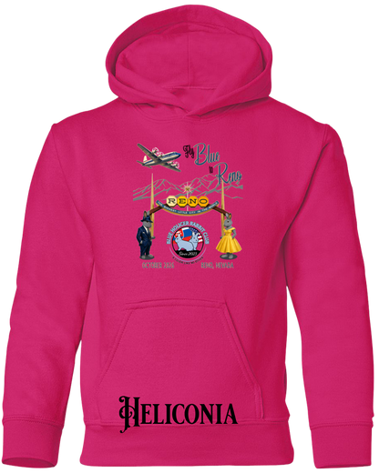 Blue Holicer Fly Blue to Reno YOUTH Hoodie