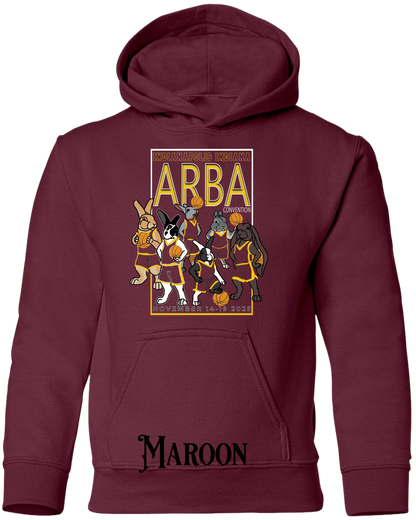 Hoops and Hares YOUTH Hoodie