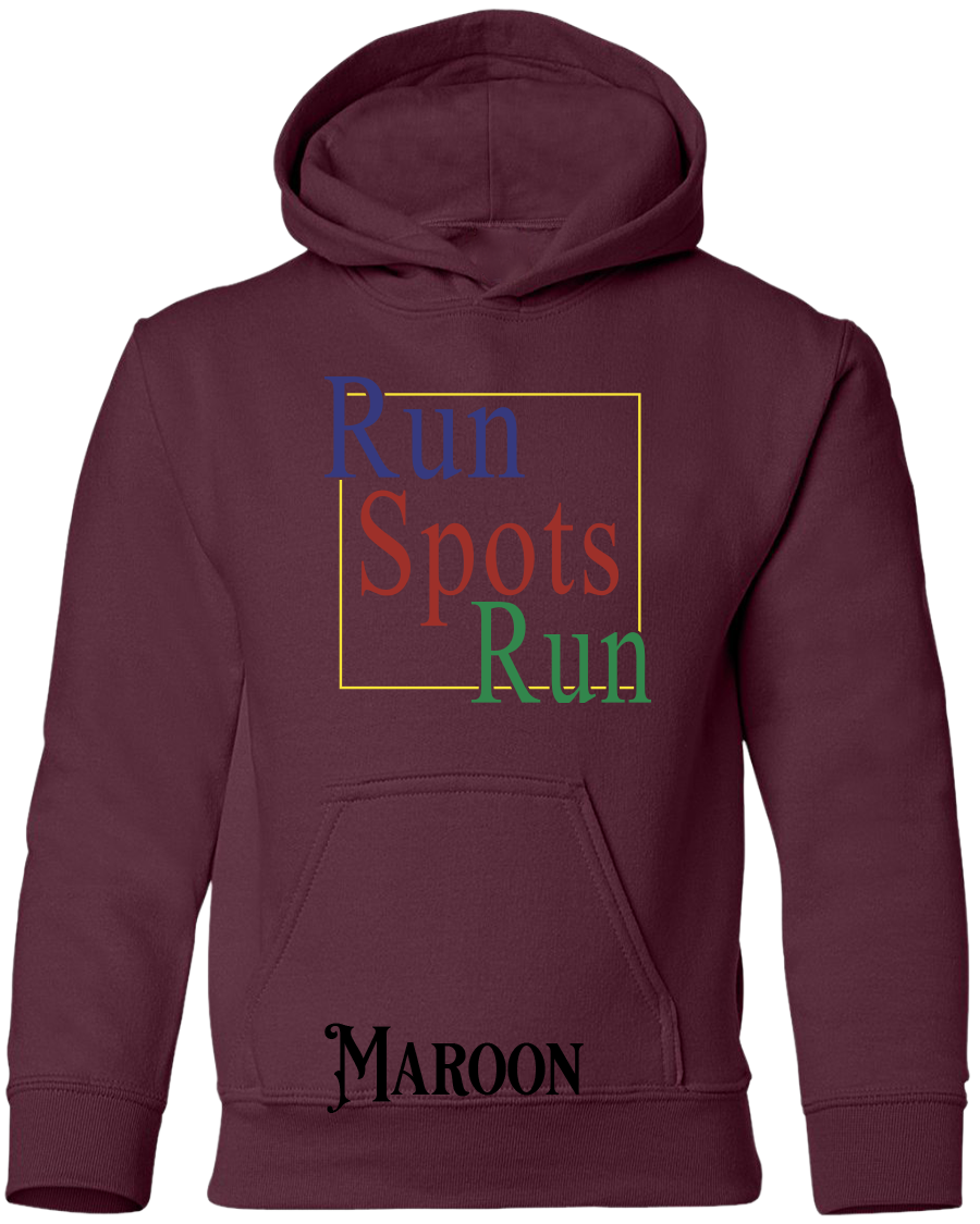 English Spot Run Spots Run YOUTH Hoodie