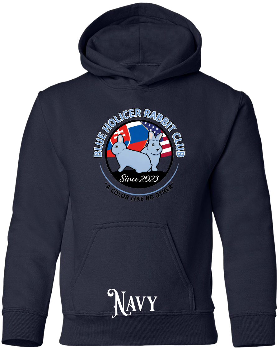 Blue Holicer Logo YOUTH Hoodie