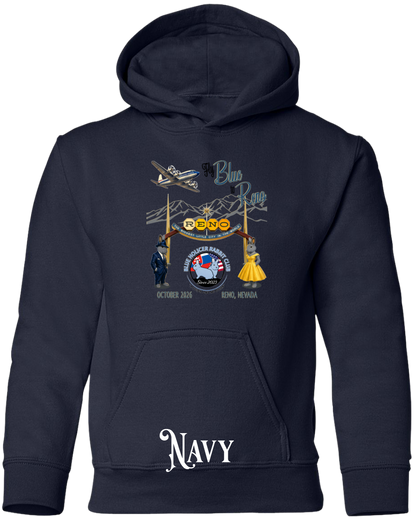 Blue Holicer Fly Blue to Reno YOUTH Hoodie