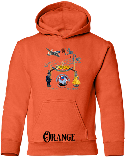 Blue Holicer Fly Blue to Reno YOUTH Hoodie