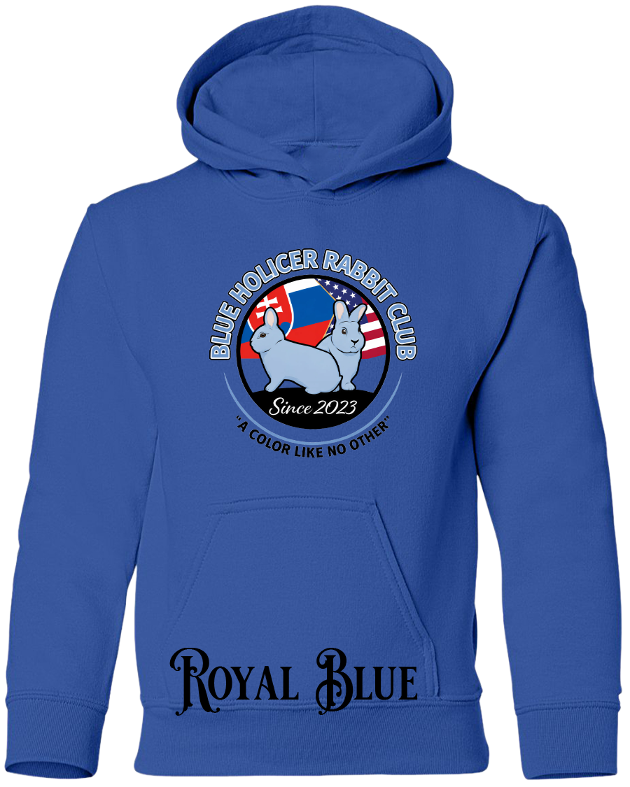 Blue Holicer Logo YOUTH Hoodie