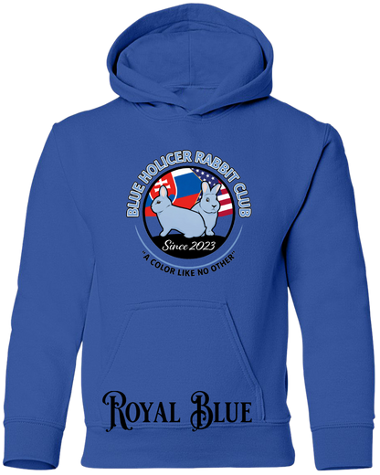 Blue Holicer Logo YOUTH Hoodie