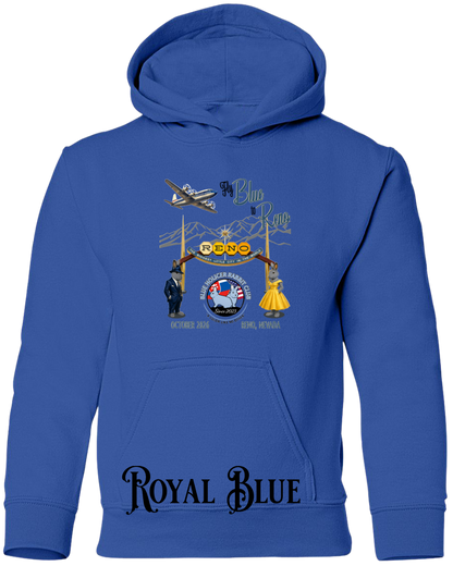 Blue Holicer Fly Blue to Reno YOUTH Hoodie