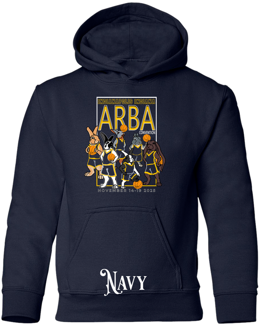 Hoops and Hares YOUTH Hoodie