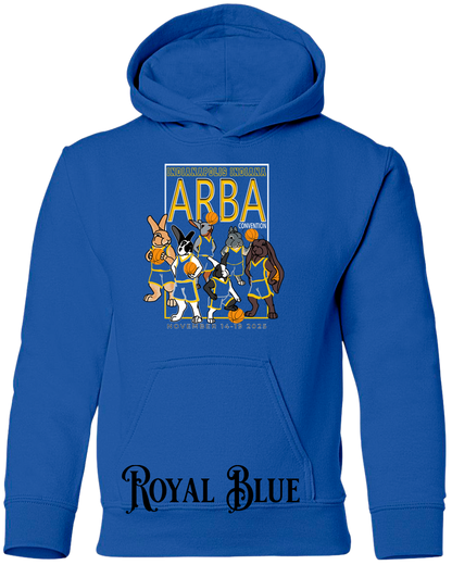 Hoops and Hares YOUTH Hoodie