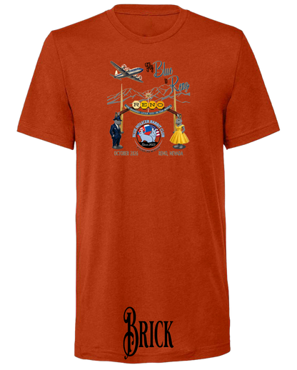 Blue Holicer Fly Blue to Reno T-Shirt