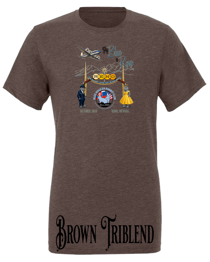 Blue Holicer Fly Blue to Reno T-Shirt
