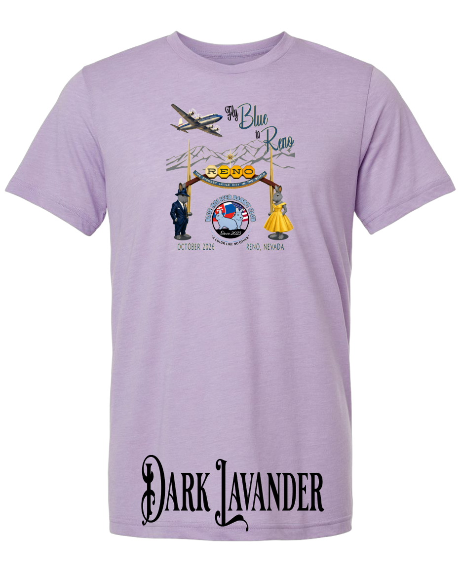 Blue Holicer Fly Blue to Reno T-Shirt
