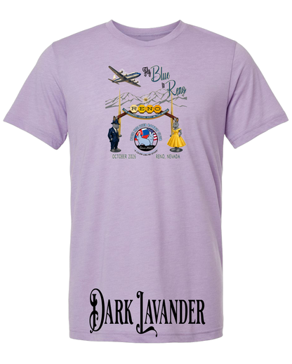 Blue Holicer Fly Blue to Reno T-Shirt