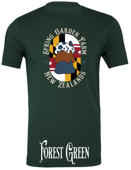 Short Sleeve T-Shirt Spring Garden Farm