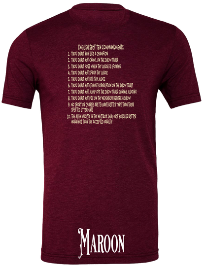 English Spot Commandments T-Shirt