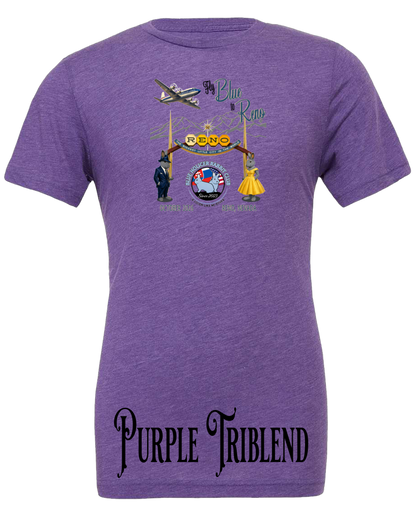Blue Holicer Fly Blue to Reno T-Shirt
