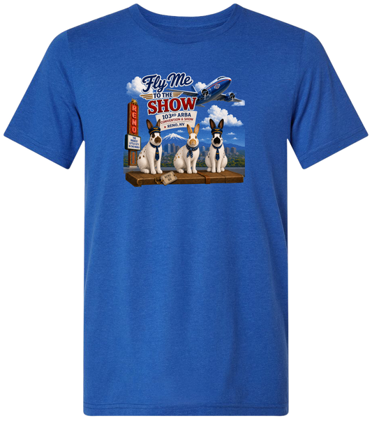 English Spot Fly Me to the Show T-Shirt