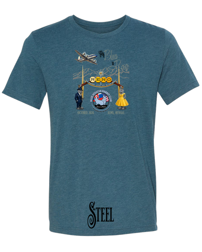 Blue Holicer Fly Blue to Reno T-Shirt