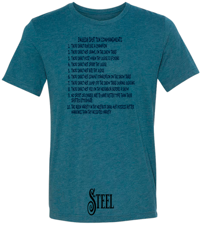 English Spot Commandments T-Shirt