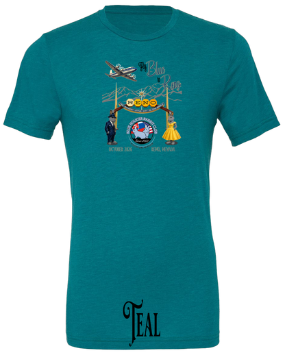 Blue Holicer Fly Blue to Reno T-Shirt