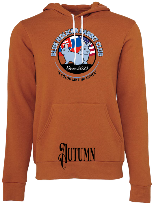 Blue Holicer Logo Hoodie