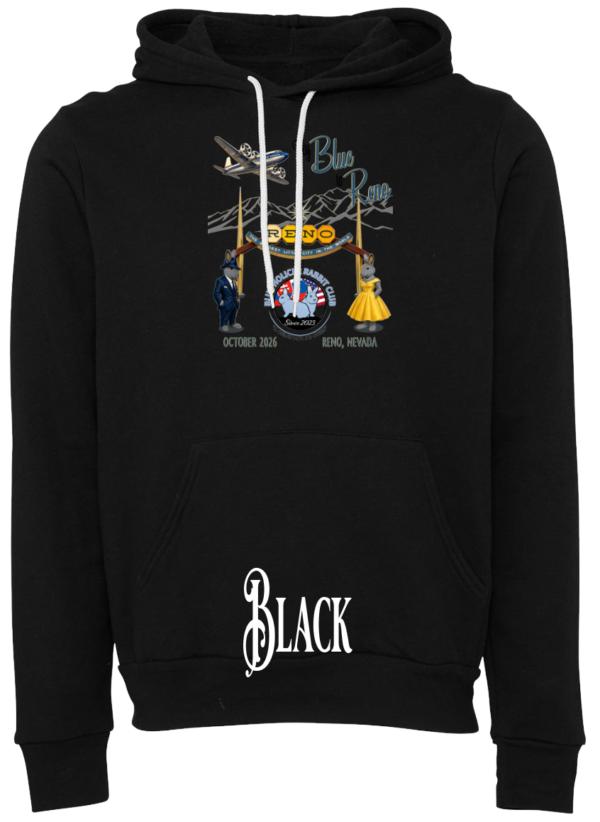 Blue Holicer Fly Blue to Reno Hoodie