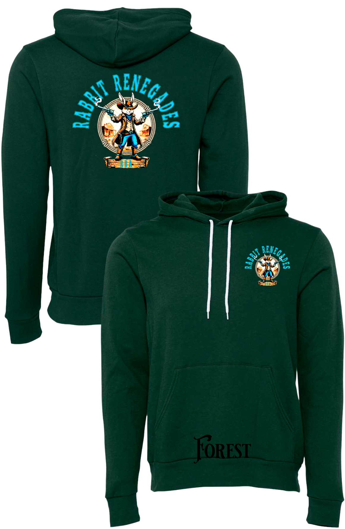 Rabbit Renegades New Logo Hoodie