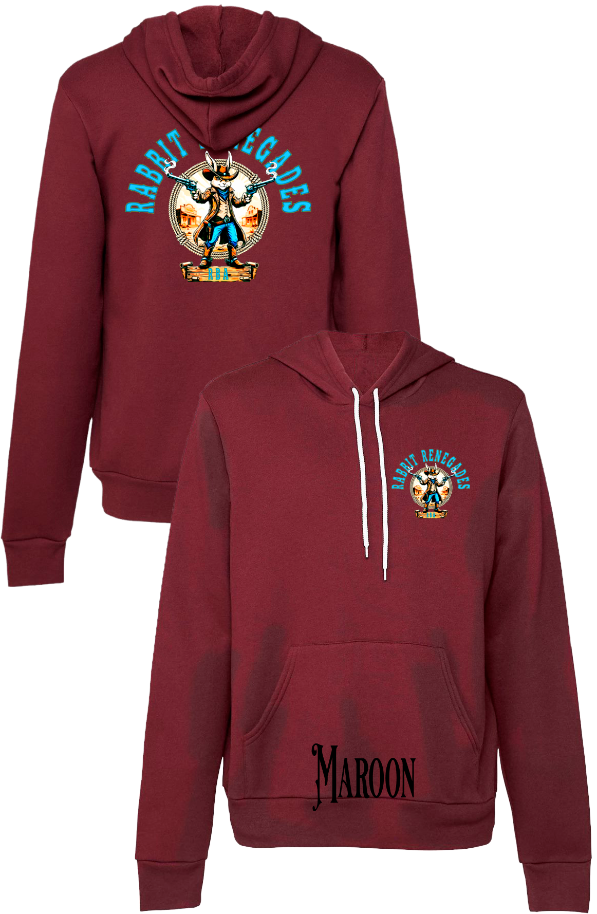 Rabbit Renegades New Logo Hoodie