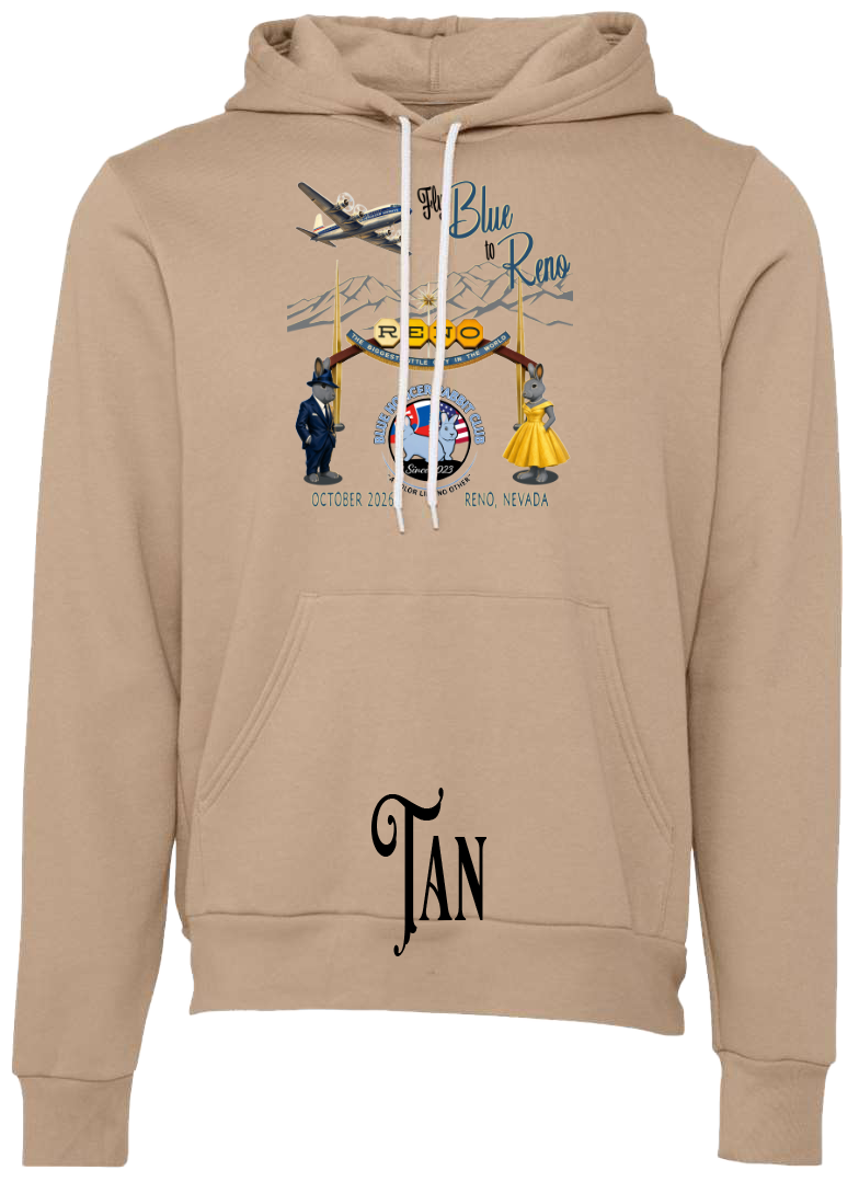 Blue Holicer Fly Blue to Reno Hoodie