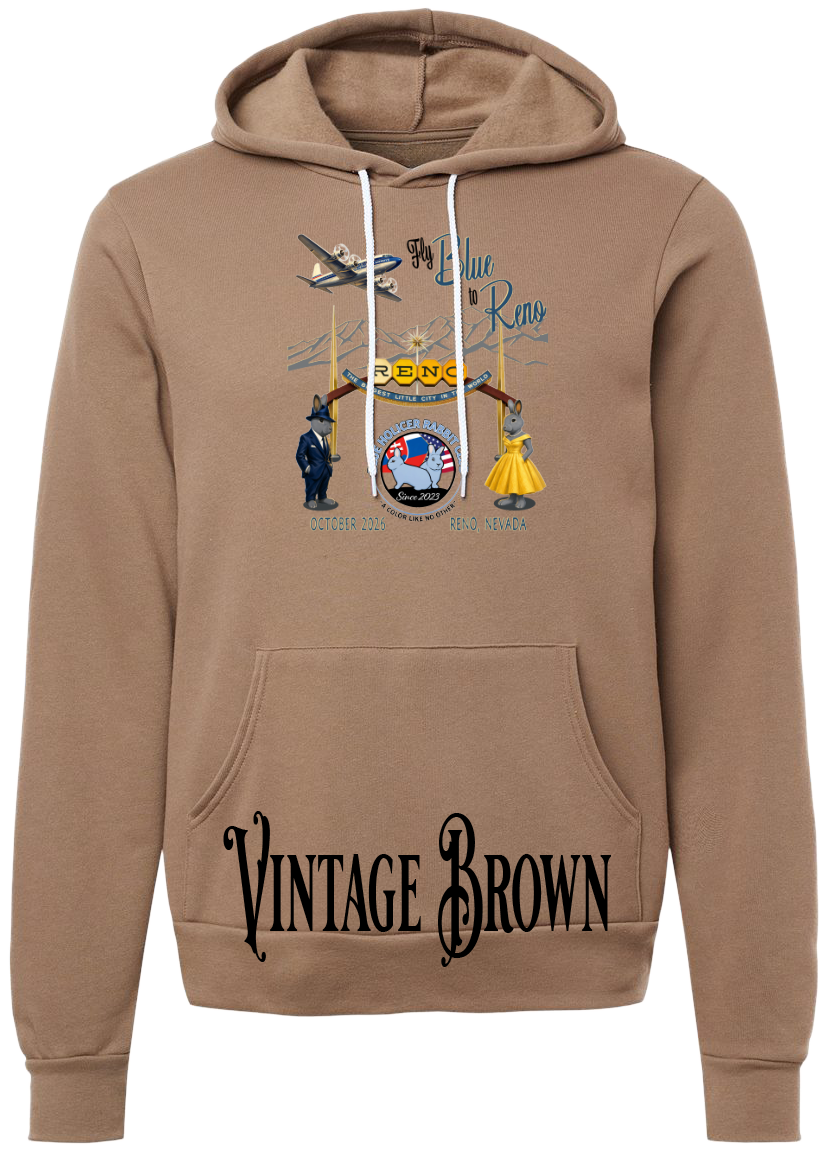 Blue Holicer Fly Blue to Reno Hoodie