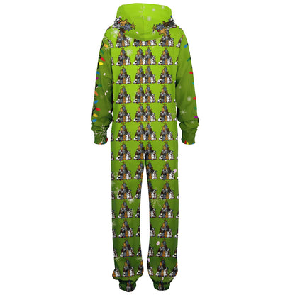 Holiday Bunnie Tree Adult Onzie