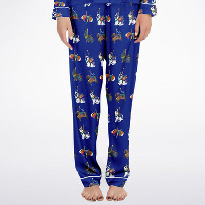 Women's Satin Pajamas-New Zealand