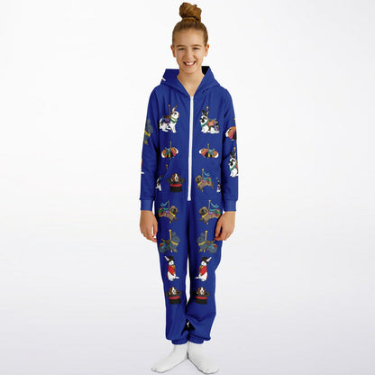 Kids Onesie-Carousel Rabbits