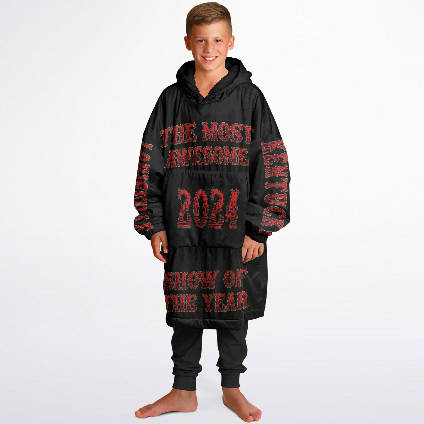 REALLY Big Hoodie YOUTH Black