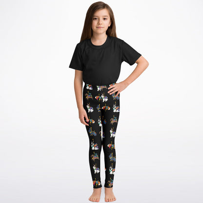 Kids Leggings 101st ARBA Convention Carousel Design